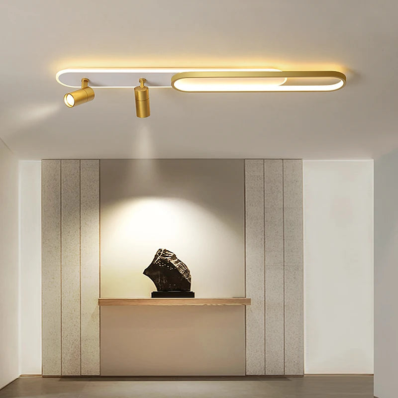 plafonnier led acrylique moderne décoratif intérieur nouveauté 2023 - vue 3 sur 14
