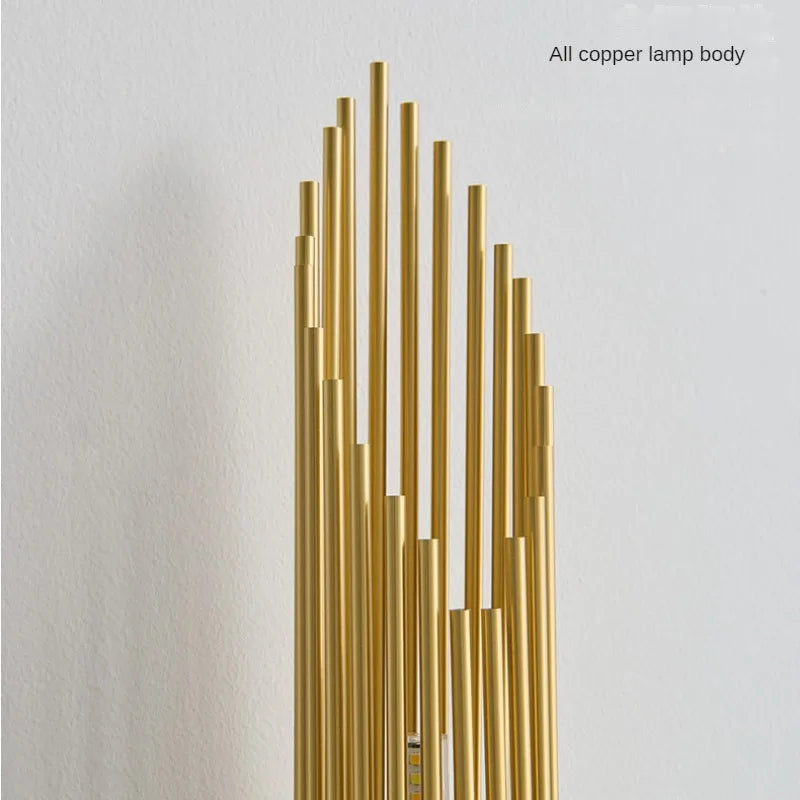 applique murale rétro en cuivre style luxueux pour intérieur - vue 6 sur 8
