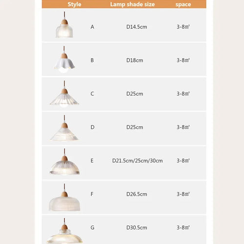 suspension en verre style japonais pour intérieur vintage - vue 5 sur 30