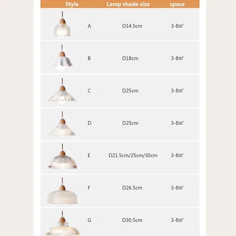 suspension en verre style japonais pour intérieur vintage - vue 5 sur 30
