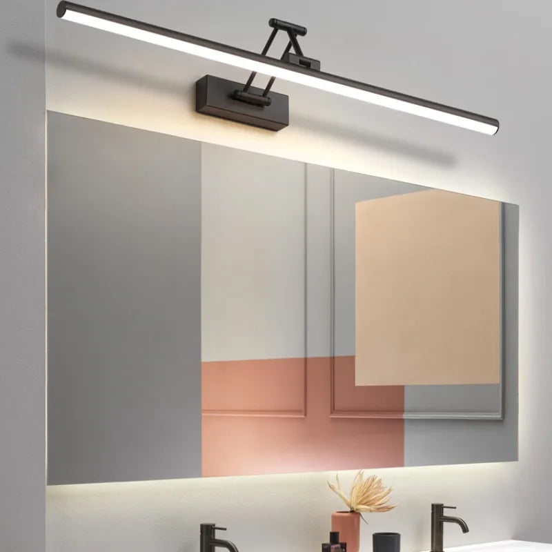 lampe led étanche pour miroir armoire pliable télescopique - vue 4 sur 16