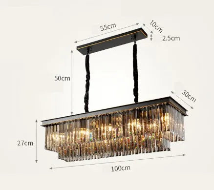 lustre en cristal design créatif pour décoration intérieure - vue 11 sur 15