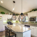 Modern nordic style minimalist industrial iron pendant light