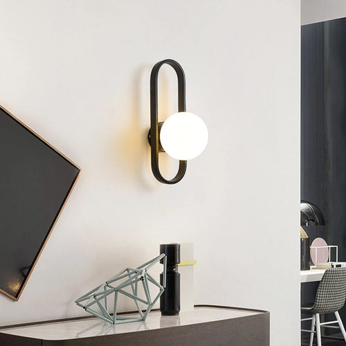 E27 applique murale LED lampes de luxe minimalistes modernes pour salon chambre lampe de chevet applique luminaire intérieur wandlamp - vue 5 sur 12