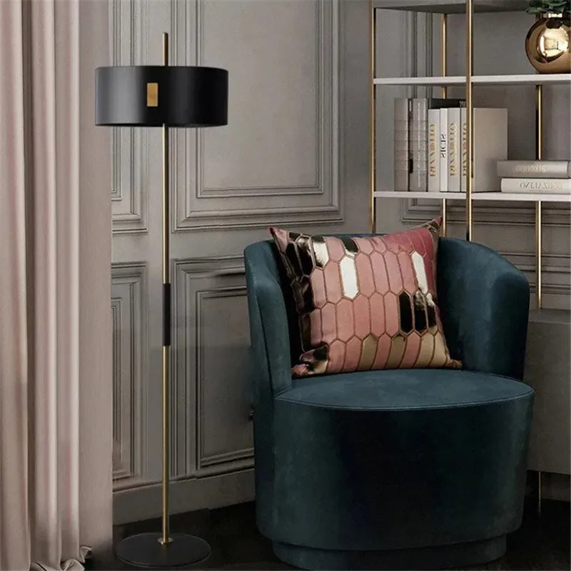 Minimalist floor lamp for reading and interior decoration - vue 5 sur 8