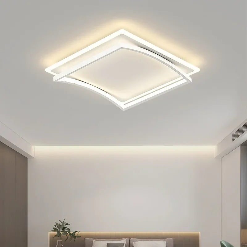 plafonnier led moderne luminaire décoratif intérieur design élégant - vue 7 sur 24