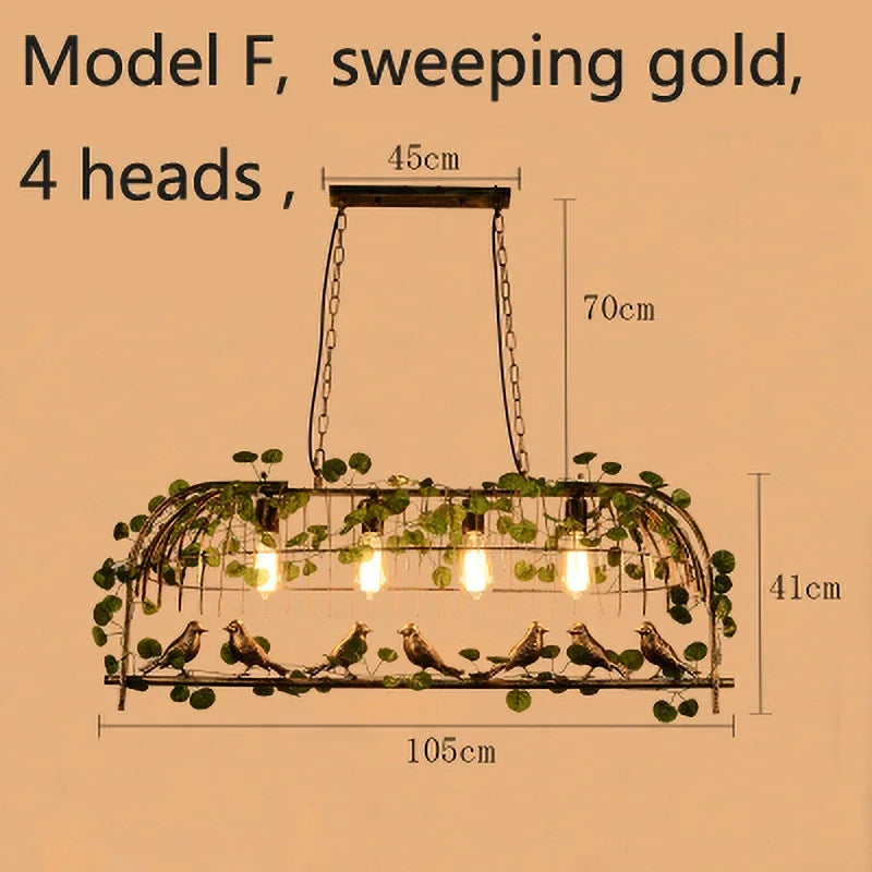 Vintage iron pendant light for modern and industrial decor