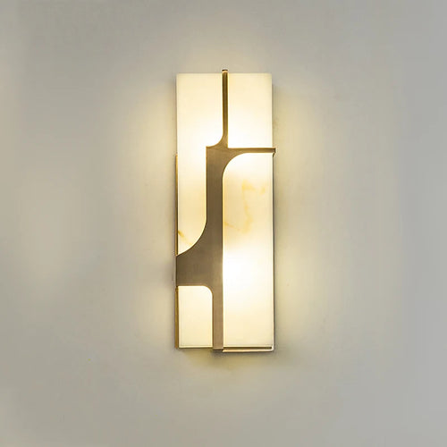 applique murale style chinois rétro imitation marbre led