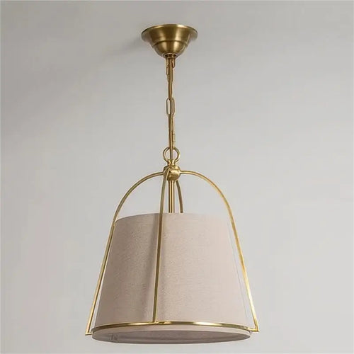 lustre minimaliste en tissu pour restaurant et bar