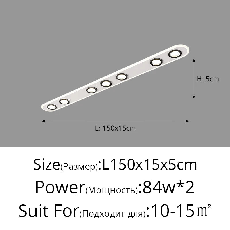 plafonnier led moderne pour décoration intérieure élégante et contemporaine - vue 15 sur 20
