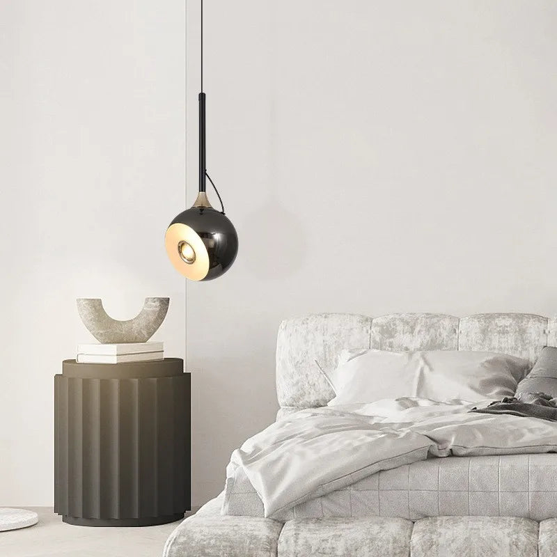 suspension design nordique led décoration intérieure idéale pour étude - vue 4 sur 9