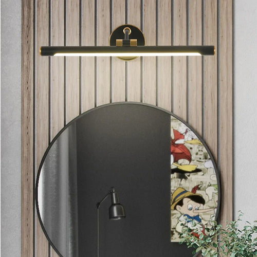 applique miroir à led moderne éclairage minimaliste rétractable intérieur