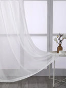 Voilage rayé style européen léger pour salon chambre