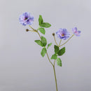 Realistic small silk flowers for decorations and events