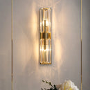 Nordic minimalist luxury glass wall light
