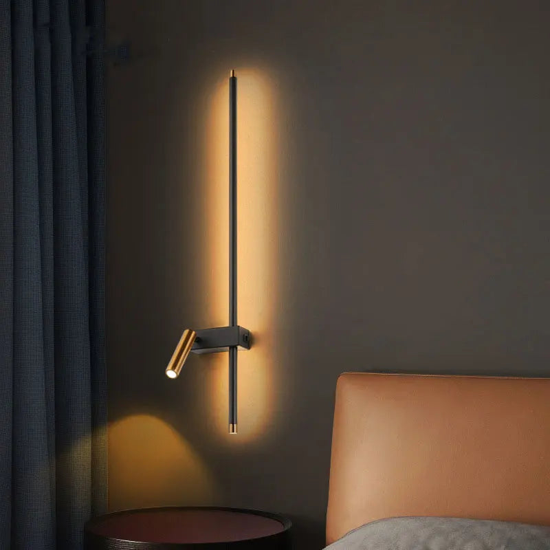 Applique murale led nordique simple pour éclairage décoratif d'intérieur - vue 3 sur 8