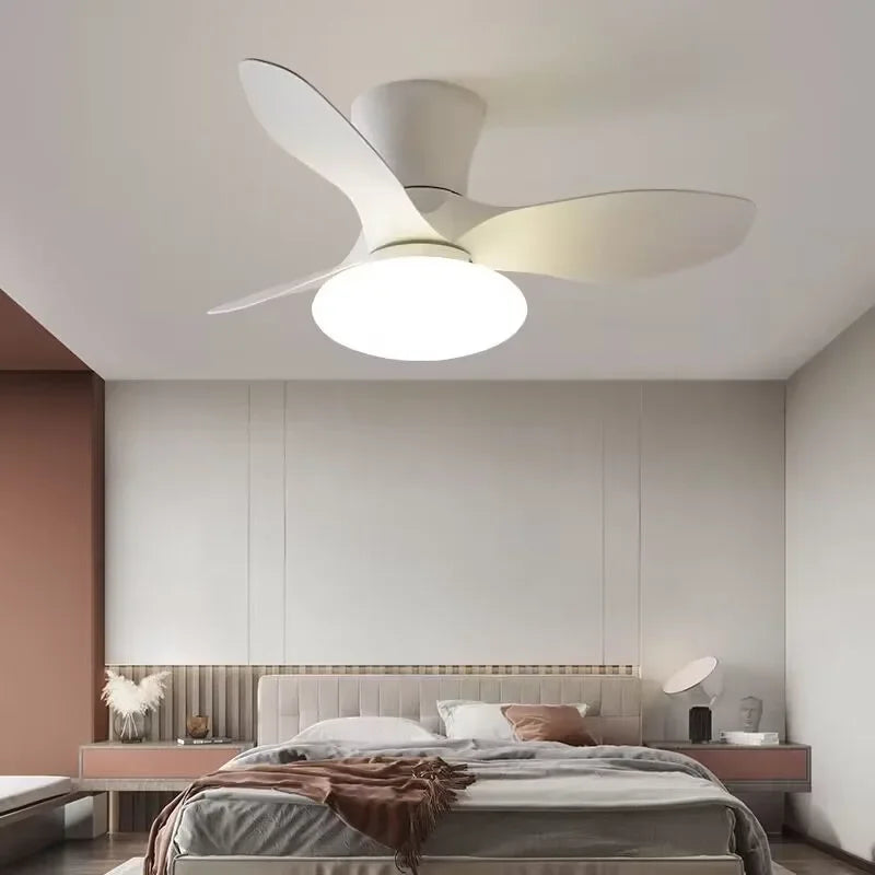 ventilateurs de plafond lumineux avec télécommande et variateur de lumière - vue 5 sur 12