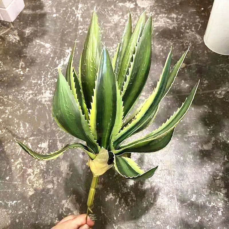 plantes succulentes artificielles aloe vera décoration intérieure et extérieure - vue 3 sur 8