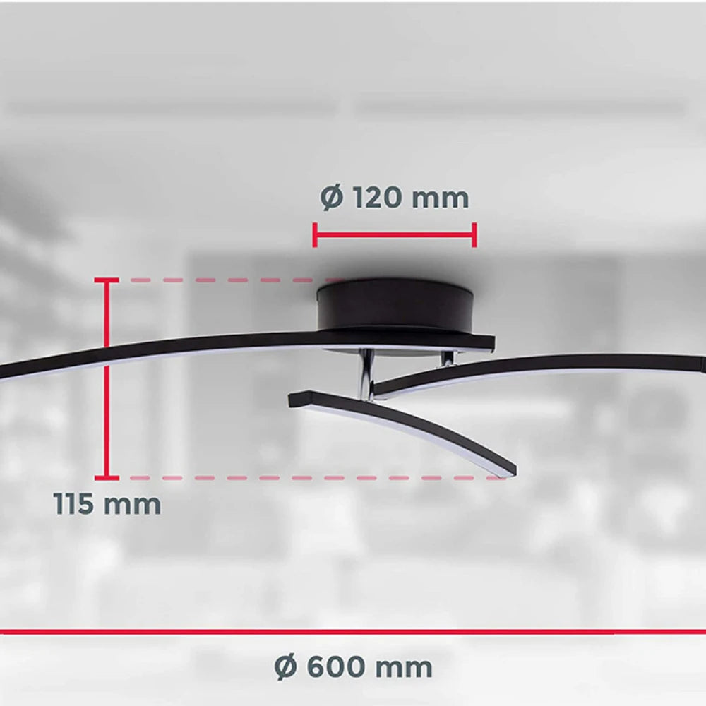 Plafonnier LED - vue 3 sur 7