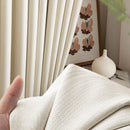 Rideau leger semi occultant style moderne minimaliste sur mesure