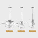 Modern Nordic glass pendant light, creative minimalist style