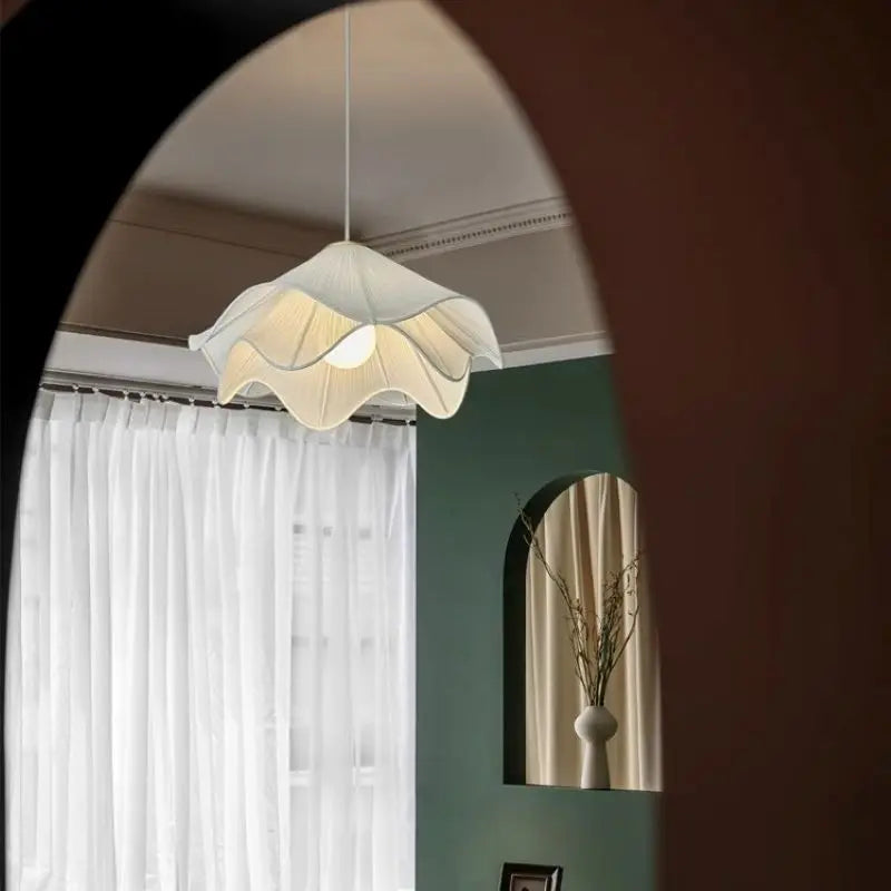 SANDYHA moderne crème Style suspension éclairage chaud romantique lampe à LED pour intérieur salon salle à manger chambre décor à la maison lustres - vue 5 sur 8