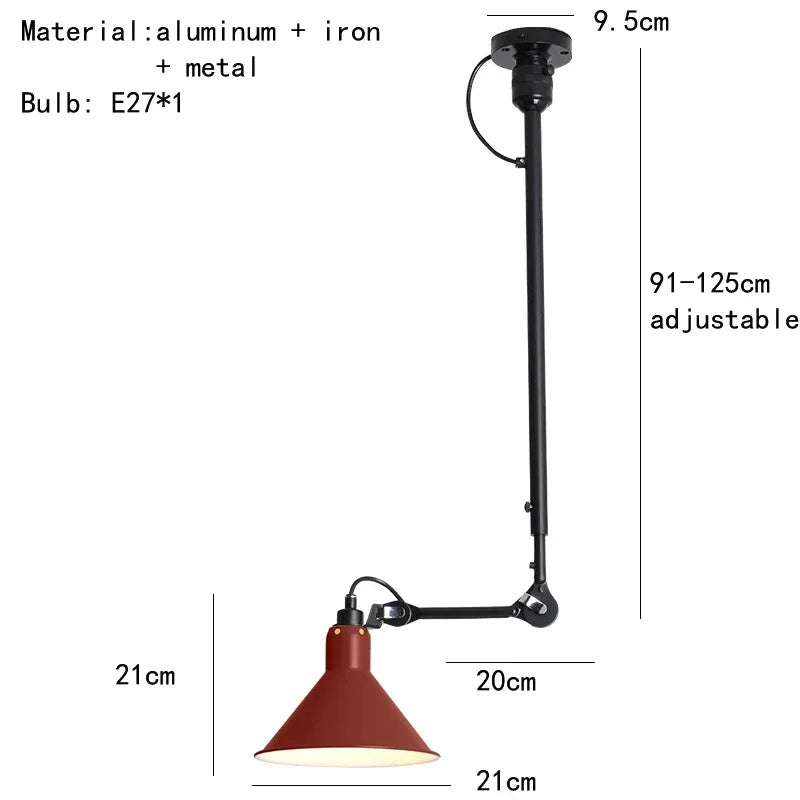 suspension led moderne créative pour éclairage décoratif intérieur - vue 20 sur 21