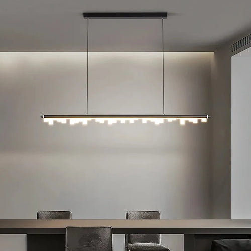 Suspension design longue à LED - vue 5 sur 12