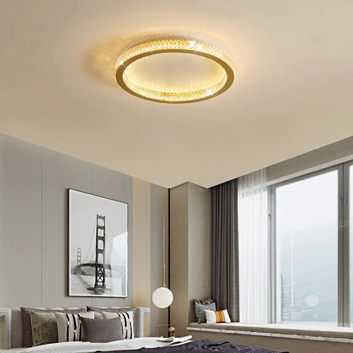 Modern nordic minimalist decorative LED ceiling light - vue 6 sur 21