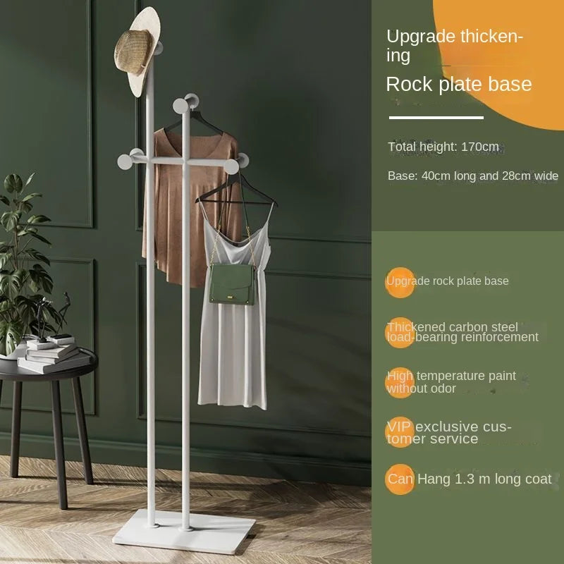 minimalist metal coat rack for practical storage