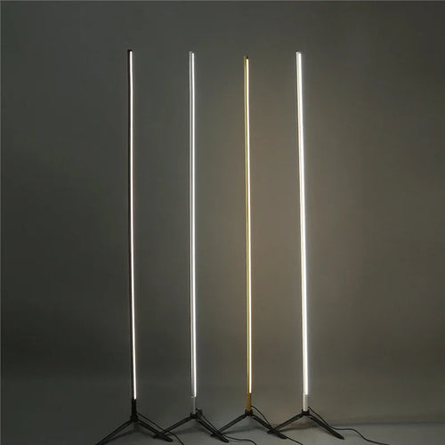 Modern minimalist nordic LED floor lamp for study - vue 6 sur 12