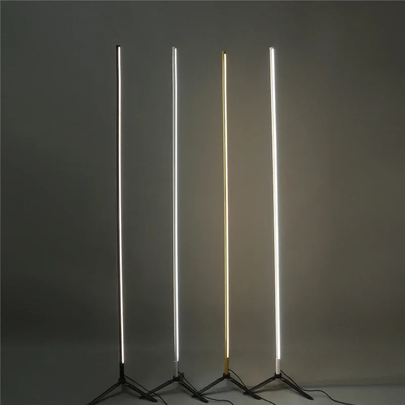 Modern minimalist nordic LED floor lamp for study - vue 5 sur 12