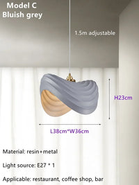 suspension moderne nordique design art pour décoration intérieure