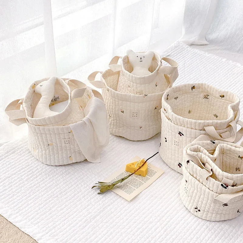 sac de rangement polyvalent pour couches vêtements et jouets - vue 5 sur 12
