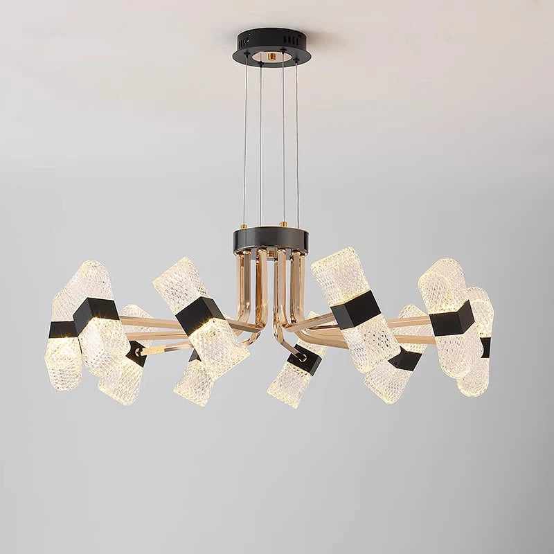 lustre décoratif éclairage intérieur lampes suspendues fantaisie