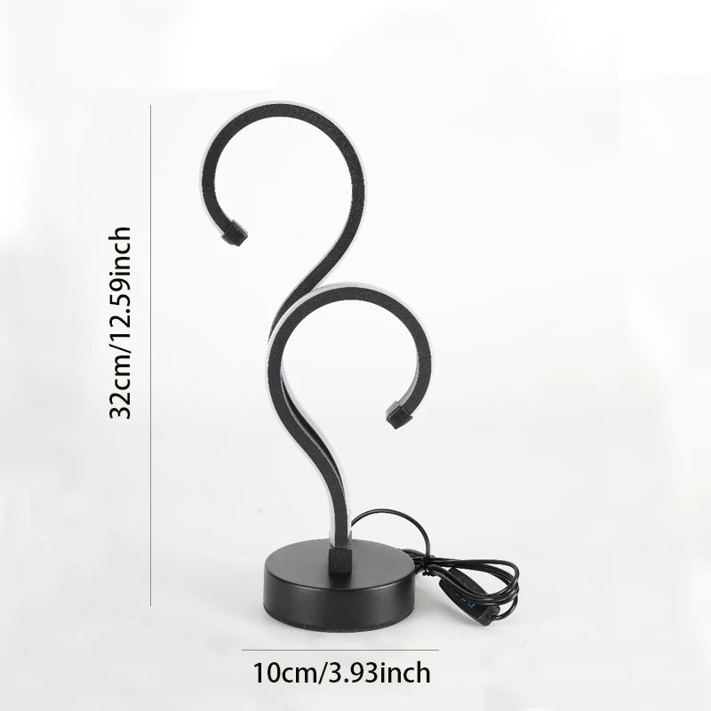 lampe de bureau créative à intensité variable trois couleurs pour protection des yeux - vue 7 sur 7