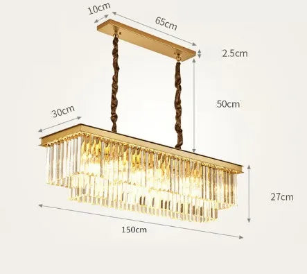 lustre en cristal design créatif pour décoration intérieure - vue 8 sur 15