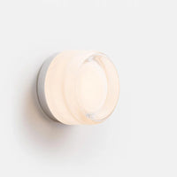 Nordic heavy glass wall light by Danish designer