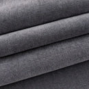 Tissu chenille épais uni pour ameublement et couture