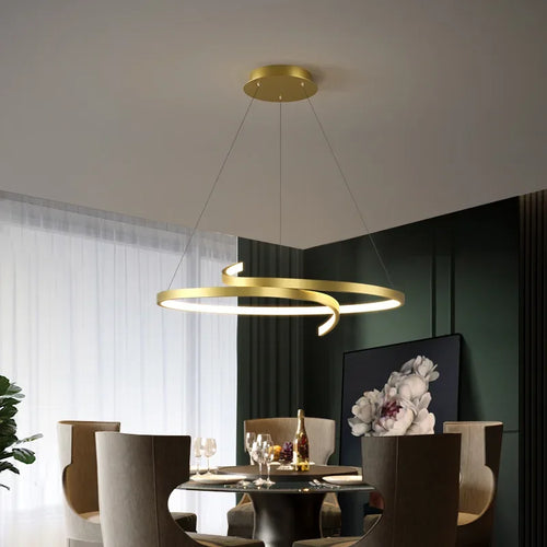 Nordique LED Suspension Lumière Suspension Pour Salon Salle À Manger Restaurant Étude Éclairage Intérieur Lustre Décoration De La Maison Lustre - vue 2 sur 12