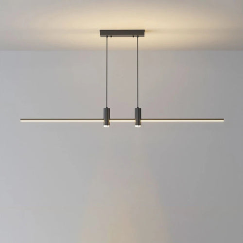 suspension led moderne minimaliste en métal