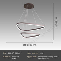 suspension moderne design pour éclairage intérieur élégant