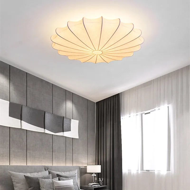 Plafonnier japonais art rond lumière minimaliste plafonnier chambre lampe salon personnalité nelson lampe