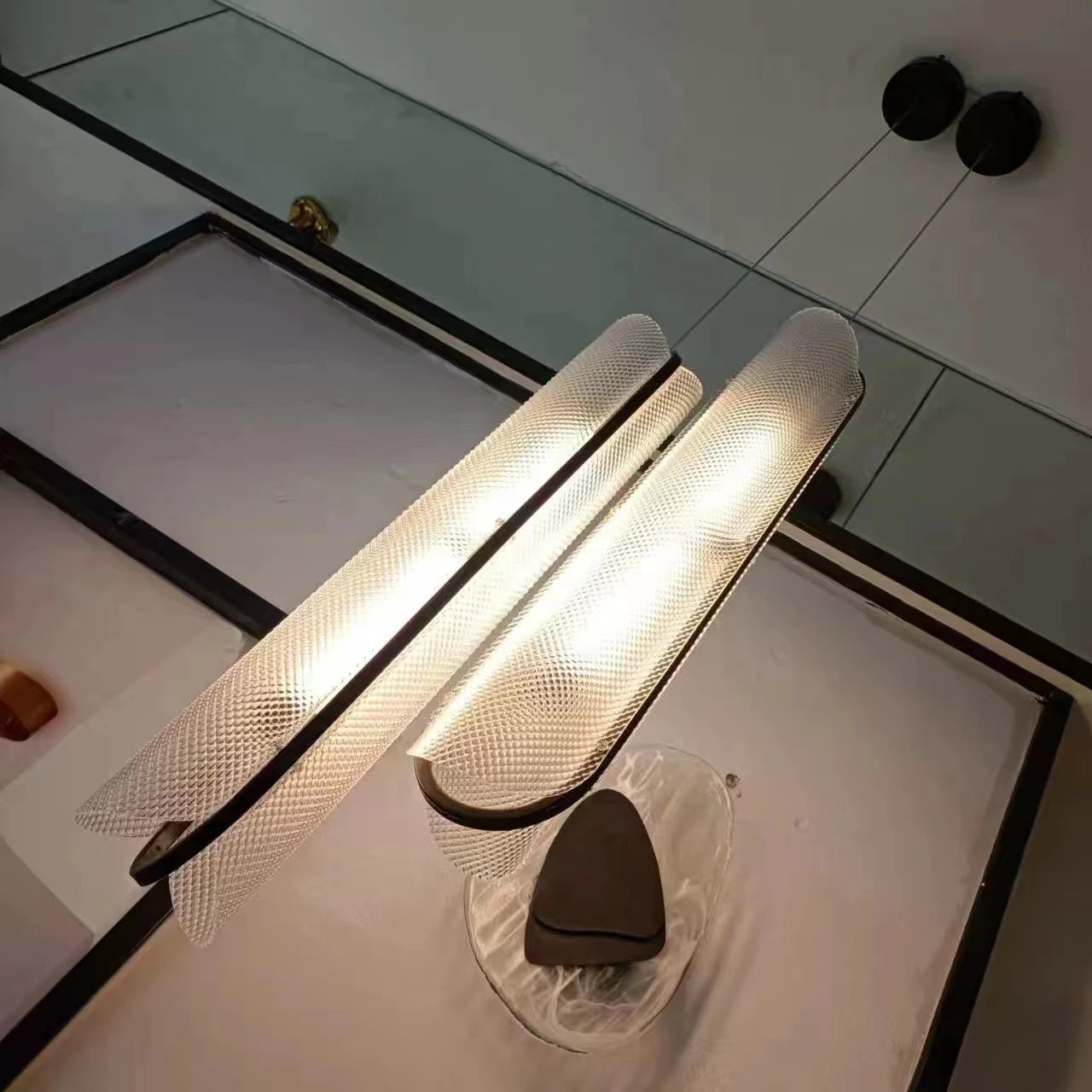 suspension led moderne réglable pour intérieur et décoration - vue 7 sur 12