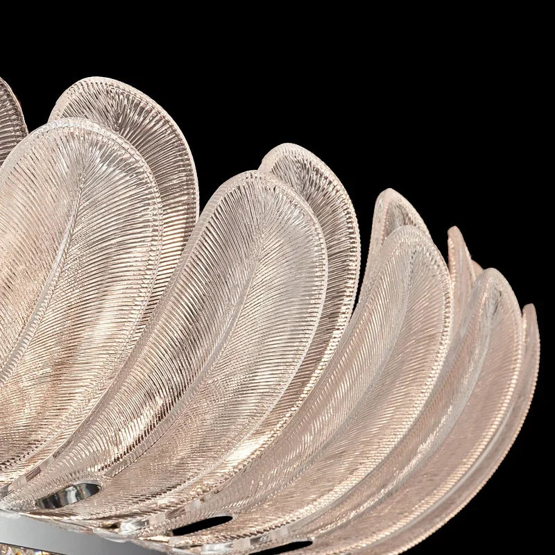 lustre en cristal de luxe pour décoration intérieure - vue 6 sur 9