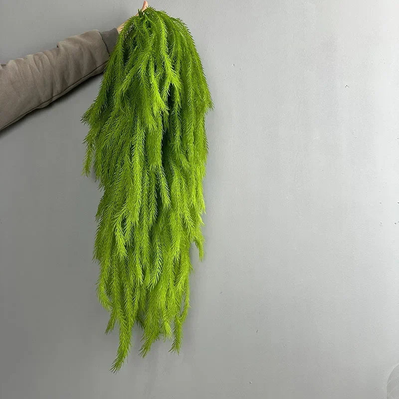 plante artificielle décoration vignes et fougères en plastique - vue 6 sur 11