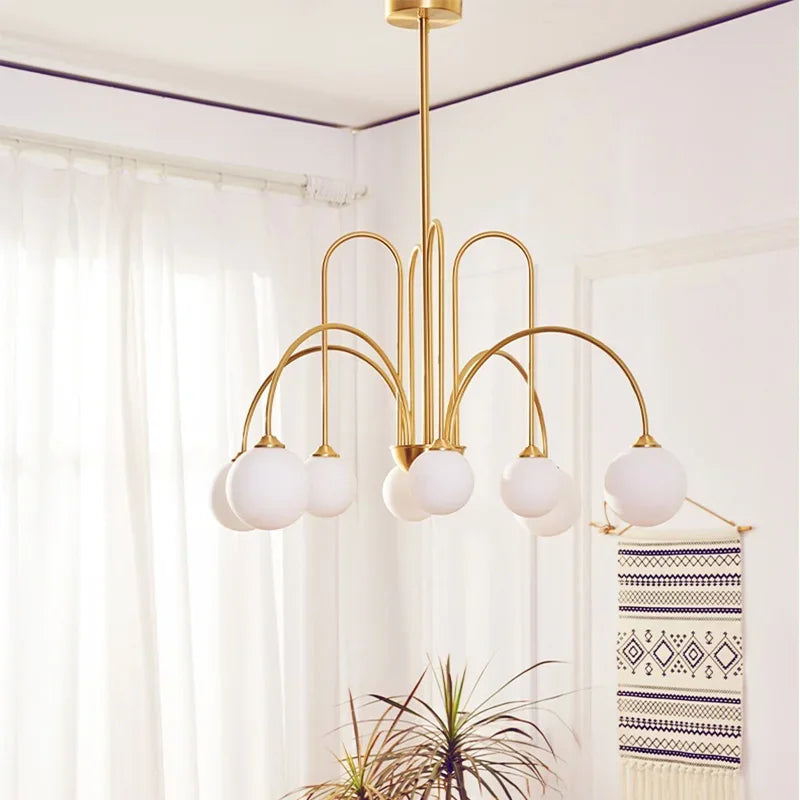 suspension led style italien pour décoration moderne et élégante - vue 2 sur 12