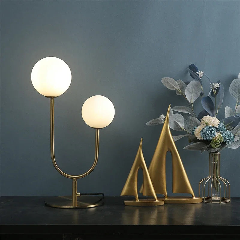 lampadaire moderne en verre style nordique pour décoration intérieure - vue 5 sur 7