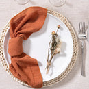 Serviette de table lot 10 gaze coton 32x32