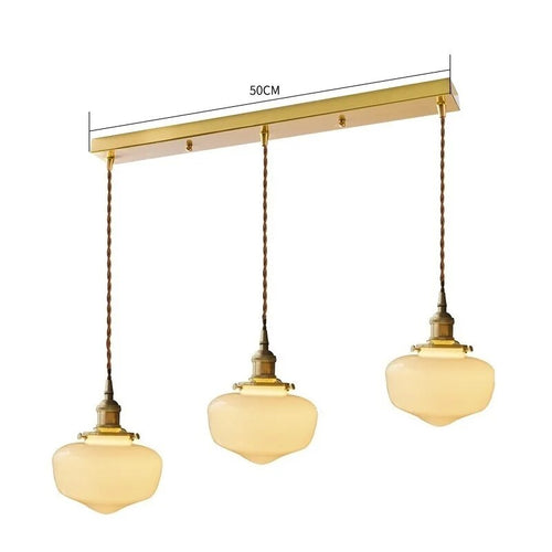 Suspension LED en verre blanc laiteux - vue 26 sur 30